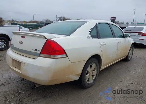 2006 Chevrolet Impala Lt из США, поврежденный, VIN 2G1WT55K369376921